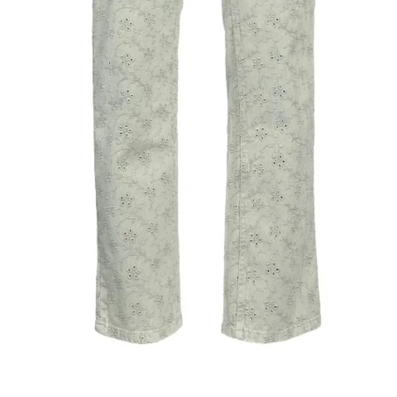 GUESS 1981 Floridada Eyelet Straight Leg Jeans - Picture 6 of 8